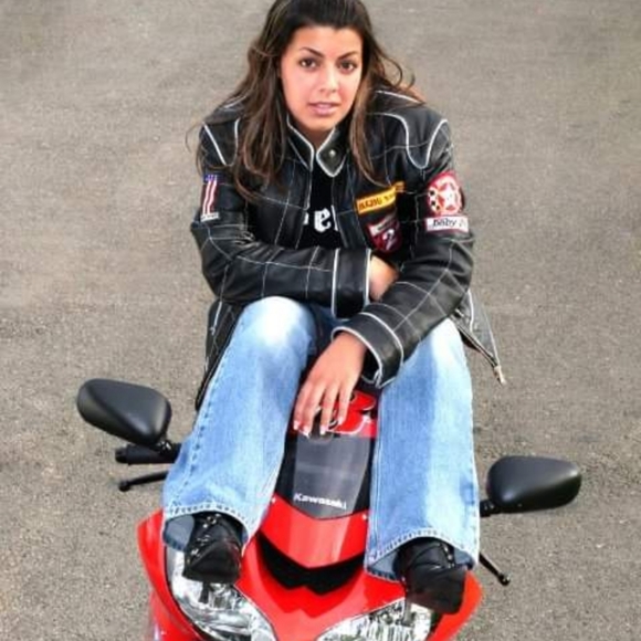 Baby Phat Y2K Leather Racing Bomber Jacket - L - Picture 2 of 16